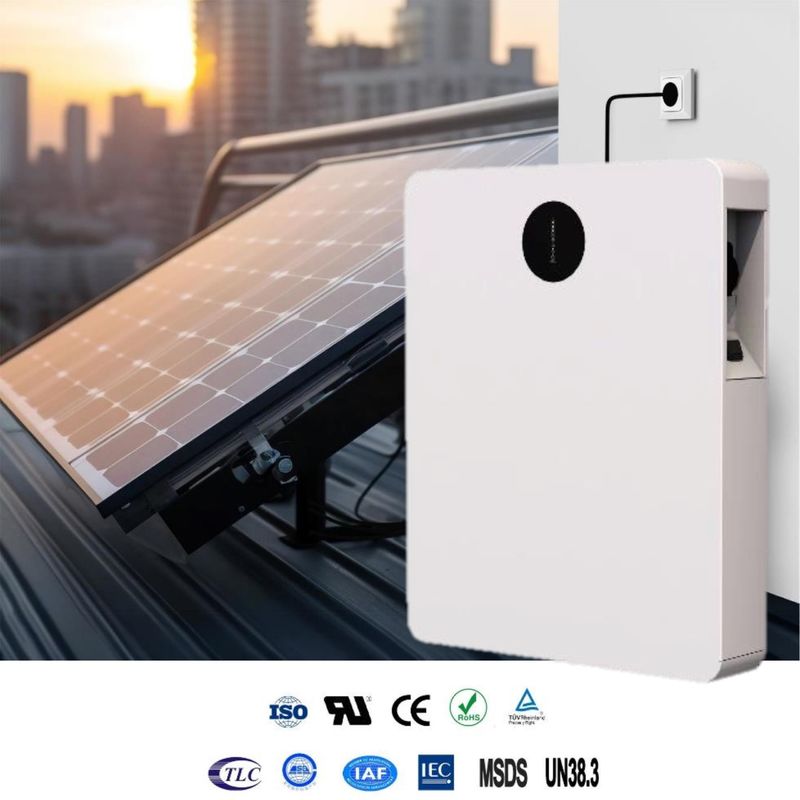 100ah-800ah Sistema de almacenamiento de energía para el hogar, sistemas de almacenamiento de baterías estables para hogares