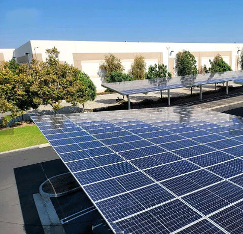 Panel solar de alta eficiencia 450W 500W 550W Paneles solares monocristalinos de media célula Kit de paneles solares para hogares