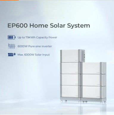 Almacenamiento de batería doméstica estable Multiscene, 5KW-40KW Almacenamiento de electricidad para el hogar