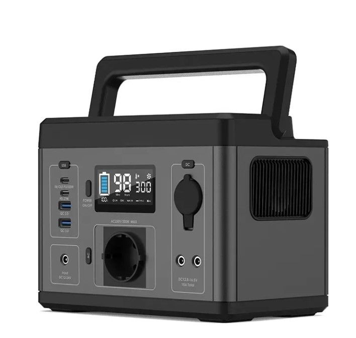 Fabricante 300w 600w 1200w 2200w Lifepo4 Batería de litio Sistema de energía exterior Generador solar Estación de energía portátil