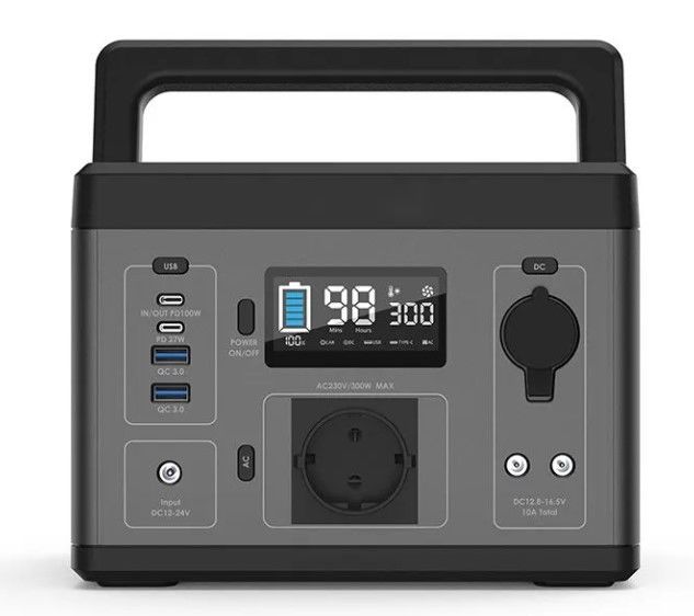 Fabricante 300w 600w 1200w 2200w Lifepo4 Batería de litio Sistema de energía exterior Generador solar Estación de energía portátil