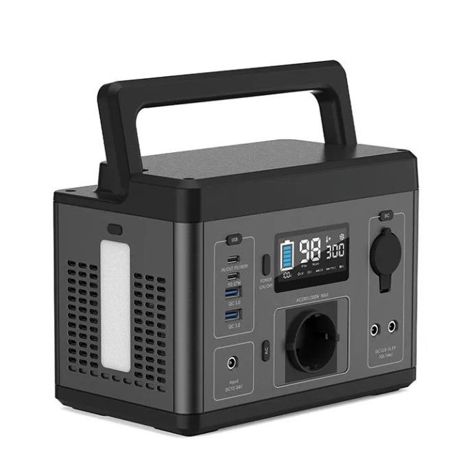 Fabricante 300w 600w 1200w 2200w Lifepo4 Batería de litio Sistema de energía exterior Generador solar Estación de energía portátil