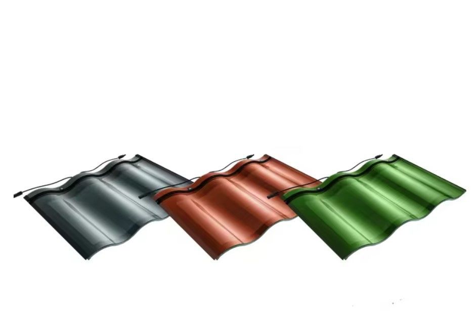 25W 28W 32W Techo de tejas solares de tres arcos para el hogar