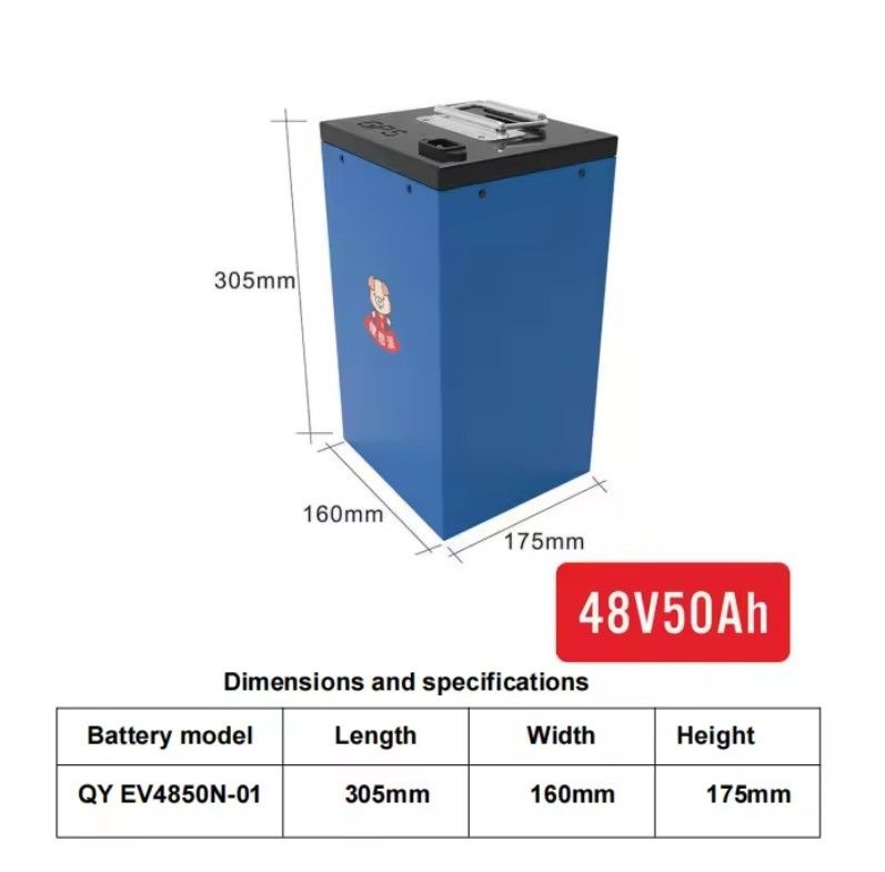 Batería de iones de litio 48v 60v 72v 30ah 40ah 50ah 100ah 120ah Lifepo4 60 Volt Batería de litio