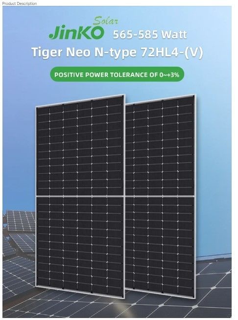 Panel solar de alta eficiencia 450W 500W 550W Paneles solares monocristalinos de media célula Kit de paneles solares para hogares