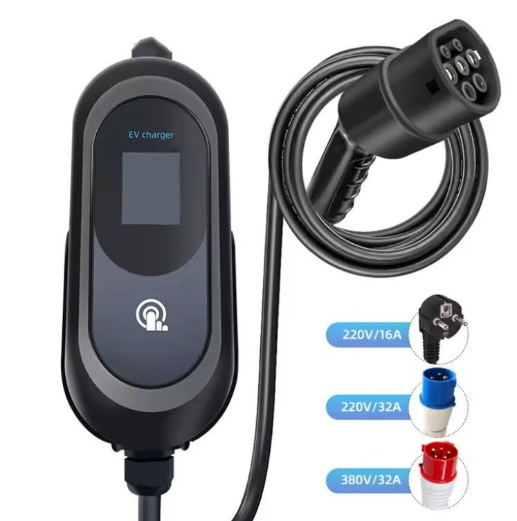 Smart Fast Weatherproof Outdoor Portable EV Car AC Carga de pilas con batería Estaciones de carga montadas en la pared