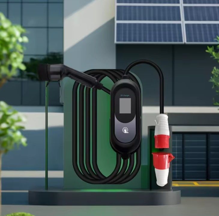 Smart Fast Weatherproof Outdoor Portable EV Car AC Carga de pilas con batería Estaciones de carga montadas en la pared