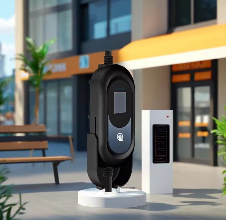 Smart Fast Weatherproof Outdoor Portable EV Car AC Carga de pilas con batería Estaciones de carga montadas en la pared