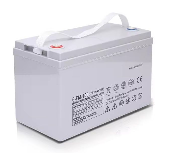 Válvula de ciclo profundo regulado recargable 65ah 75ah 85ah 100ah 150ah 200ah 12 voltios 12v gel baterías de plomo ácido selladas solares